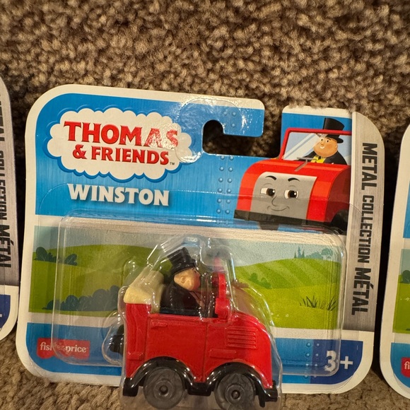 4 Thomas & Friends Red and Orange Toy Trains Cars & Vehicles - Picture 3 of 6